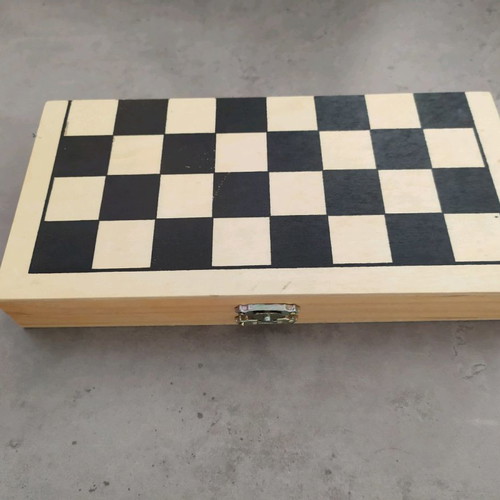 Backgammon new miniature 22x11 cm, ideal for beach