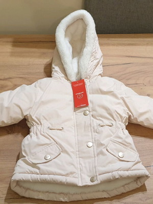 Παιδικό μπουφάν Cool Club καινούργιο, ροζ-σομόν, 1,5-2 ετών