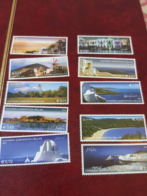 Greek Islands Stamps 2004 New, Set of 10