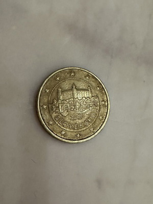 Slovensko 0.50€ Coin 2009 like new