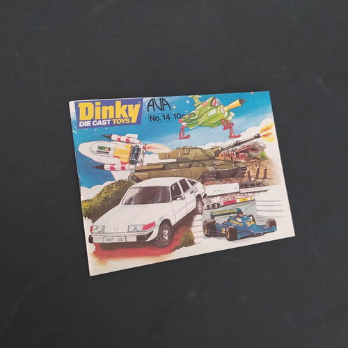 Dinky Toys set of 4 toy catalogs 1975-78
