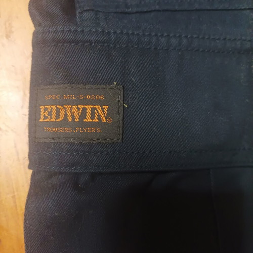 Edwin Cargo Shorts New, Dark Blue, Size L