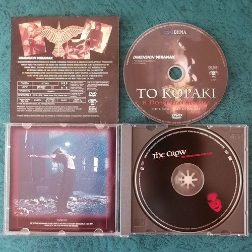 The Crow Original Motion Picture Soundtrack and movie like new