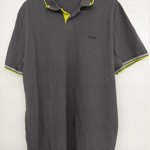 Boss polo t shirt used, size 3XL, grey