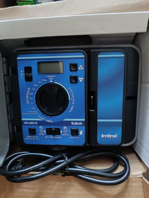 Irritrol Rain Dial RD600-INT-R irrigation controller, 6 zones