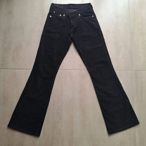 Levi's Vintage women's bell-bottom pants with corduroy texture like new