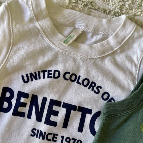 Benetton clothing set like new for boy 1-2 years
