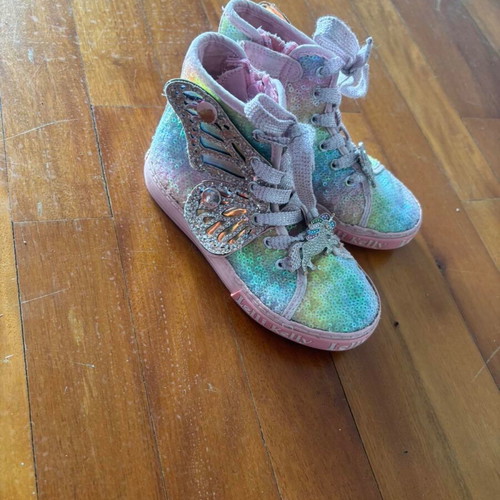 Lelli Kelly kids sneakers boots used, colorful, size 28