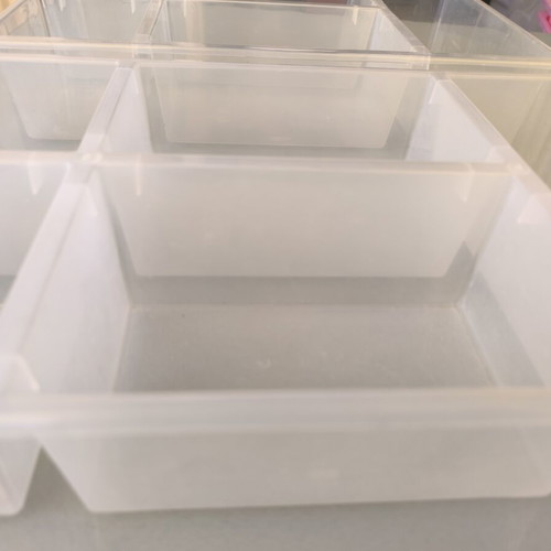 IKEA drawer organizers set of 2 with 5 compartments used