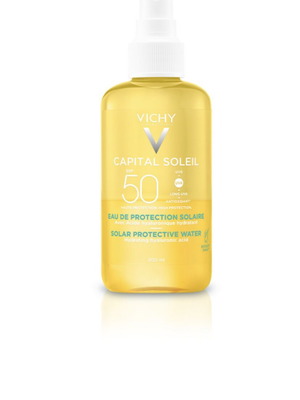Vichy Capital Soleil Hydrating Waterproof Body Sunscreen Lotion SPF50 Spray 200ml new