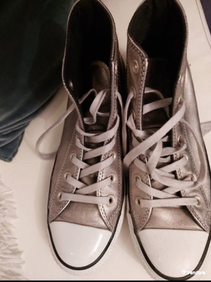 All Star Converse Μποτάκια Δερμάτινα Σαν Καινούργιο Νο 38