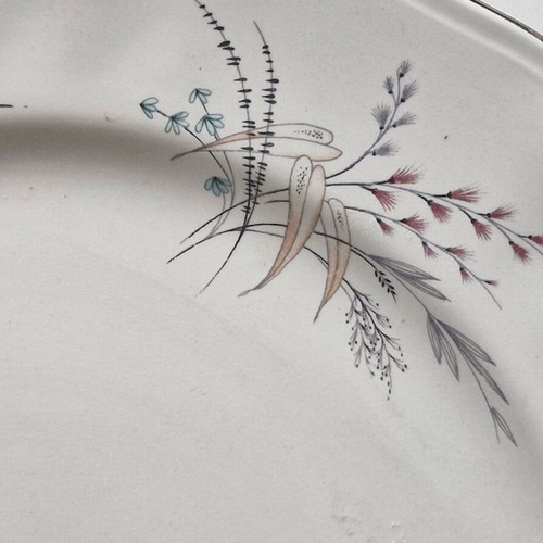 Round serving platter Kerameikos used, large