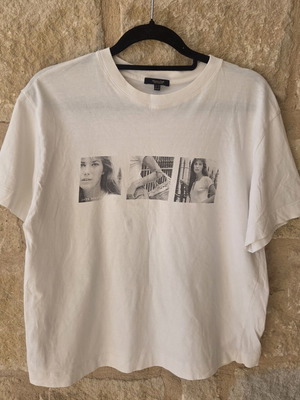 Massimo Dutti x Jane Birkin Limited Edition Graphic T-Shirt like new