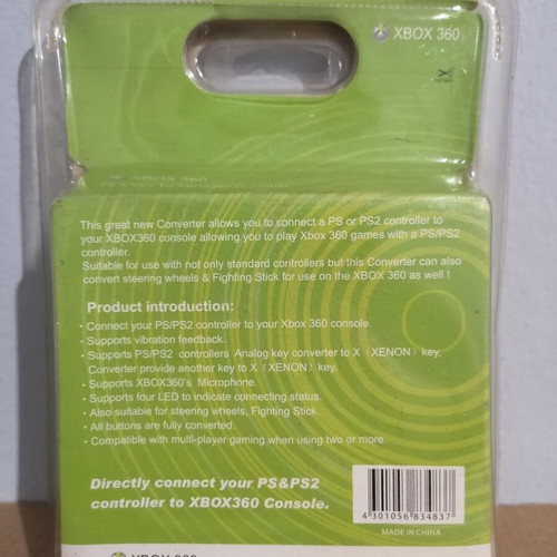 PS & PS2 to Xbox 360 converter