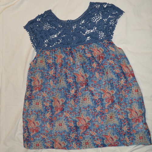 Boho chic lace top