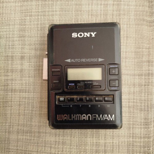 Sony Walkman WM-AF62/BF62 portable cassette player used, for parts or repair