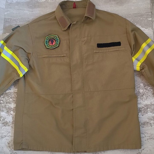 Firefighter seasonal set 125M jacket 96MK pants like new