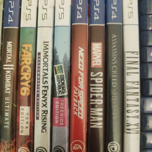 Pack of 40 PS4-5 games like new