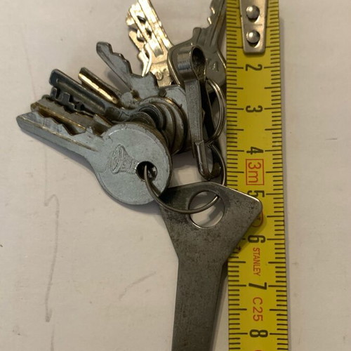 Old keys used