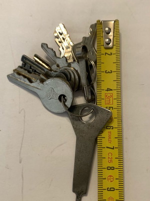 Old keys used