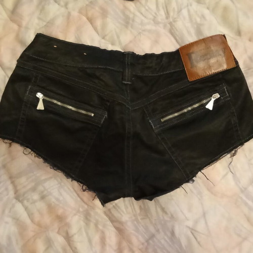 Replay short shorts size 30 like new, black, thin elastic fabric