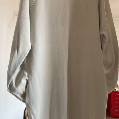 Crossley oversized sweatshirt dress like new, grey, organic cotton