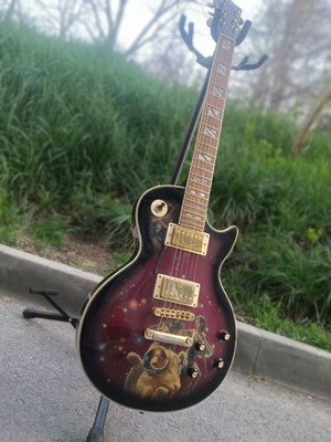 Electric guitar LesPaul George Miles signature like new