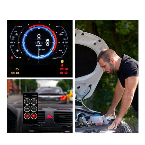Car Diagnostic Scanner OBDII New with Bluetooth for Gasoline Vehicles