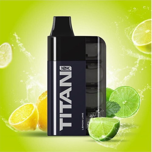 Titan 10K Puffs Disposable Vape Lemon Lime new