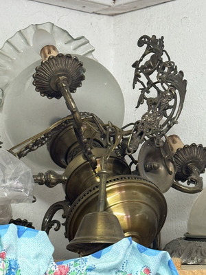 Vintage ceiling light fixture