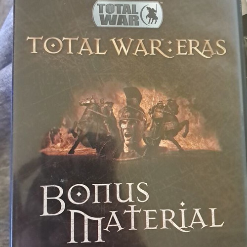 Total War: Eras Rare Collector's Edition PC New Complete Set