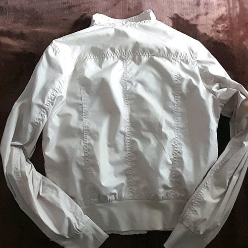 Windbreaker jacket like new, beige, size S-M