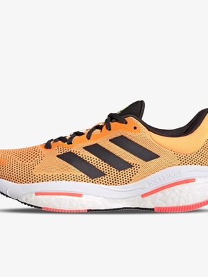 Adidas Solarglide 5 Orange sports shoes new, size 45.5