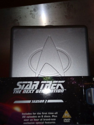 Star Trek The Next Generation S2 Box Set like new, 7 DVDs