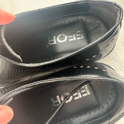 Efor leather men's dress shoes size 40 like new