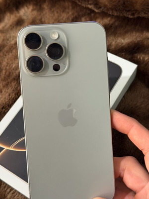 iPhone 16 Pro Max 256GB Natural Titanium σαν καινούργιο, Dual SIM