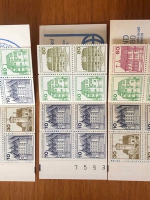 Берлински пощенски книжки нови, 3 броя № 19, 20, 21