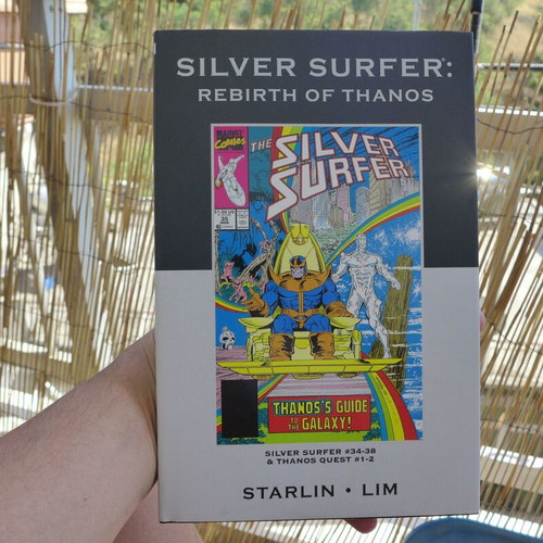 Silver Surfer Rebirth of Thanos Marvel Premiere Classic HC Vol 47 1st Print Limited to 901 copies.