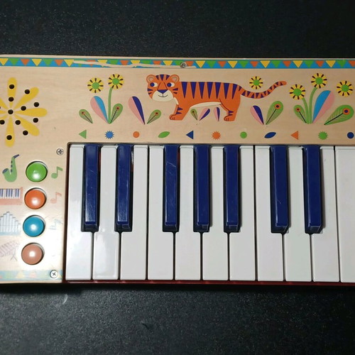 Djeco Piano Synthesizer used for 3+ years