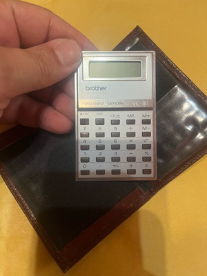 Brother Slim calculator 1970s used, Japan
