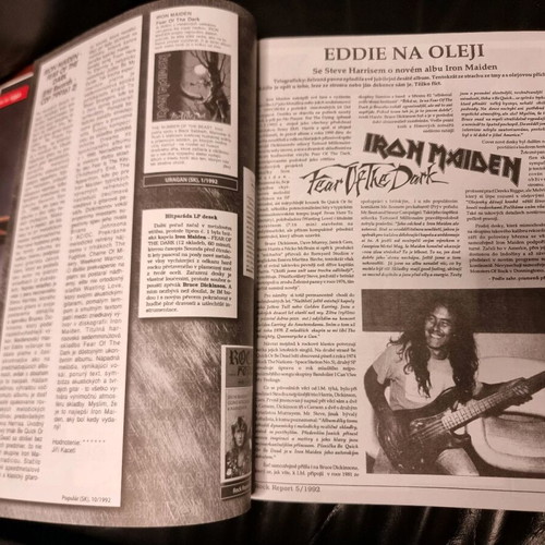 Iron Maiden Ed Factor magazine like new
