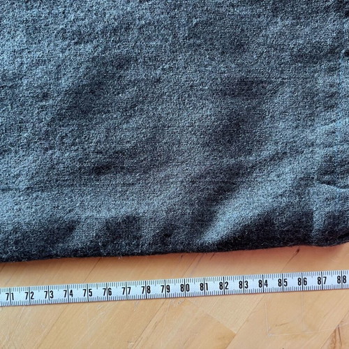 Wool high-waisted pants used, size XS