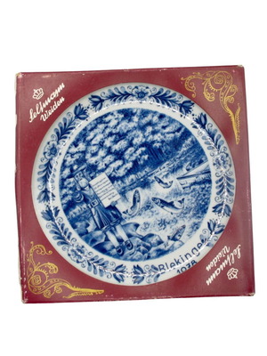 Vintage Seltmann Weiden Decorative Porcelain Plate Wisdom 1978 with Box