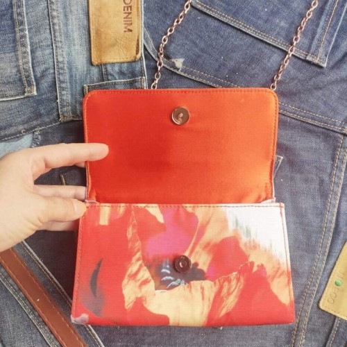 Ted Baker orange crossbody bag