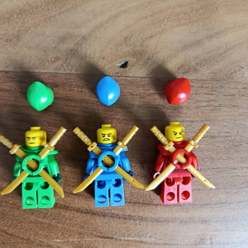 LEGO Ninjago Dragons Rising Figures Lloyd Jay Kai like new
