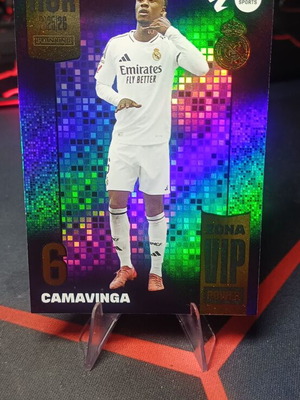 Panini Megacracks La Liga 2025/26 Eduardo Camavinga VIP Power κάρτα σαν καινούργιο