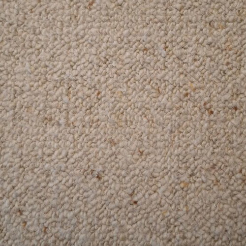 Wool rug like new, salmon-beige with brick threads, 240x320cm