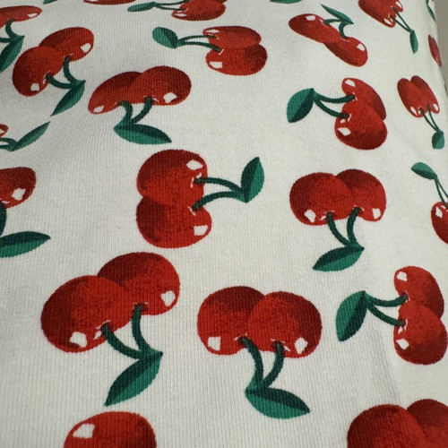 2-Way Cherry Print Maternity & Fashion Mini Skirt Like New