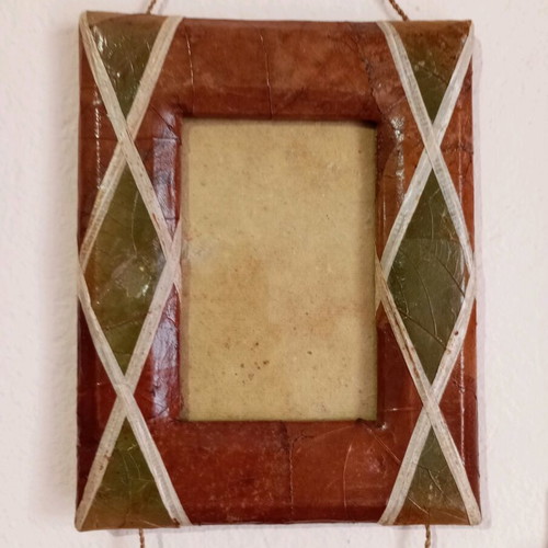 3 Connected Hanging Picture Frames Made of Seaweed New