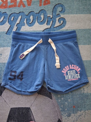 Body Action women's cotton shorts blue size medium like new